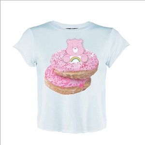 Iron Fist || Donut Bear Tee || Light Blue & Pink
